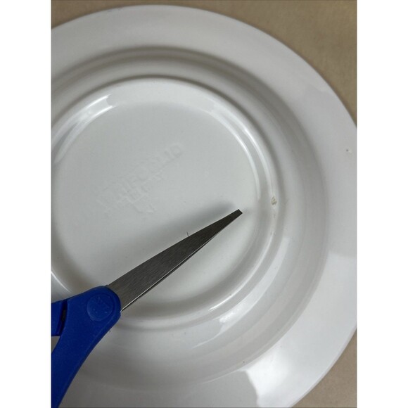 Set Of 4 Quadrifoglio Blue & Yellow Leaf Pattern Bowls 8 3/4” Made in Italy - Picture 6 of 10